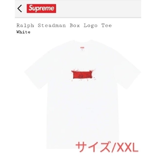 Ralph Steadman Box Logo Tee Black Lサイズ