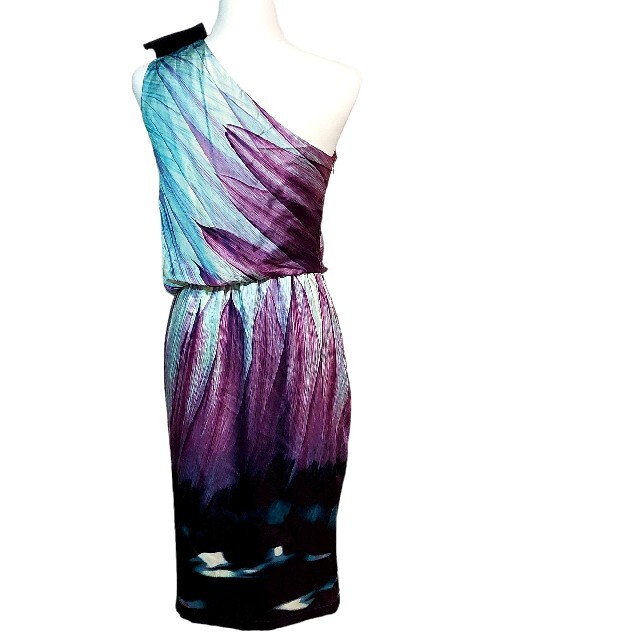 美品 マックスマーラ シルク ワンピース ドレス 大きいサイズ 42 2