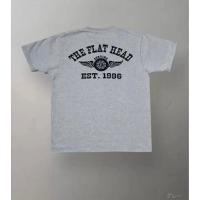 THE FLAT HEAD(フラットヘッド)のフラットヘッド　半袖Tシャツ　グレー　THC メンズのトップス(Tシャツ/カットソー(半袖/袖なし))の商品写真
