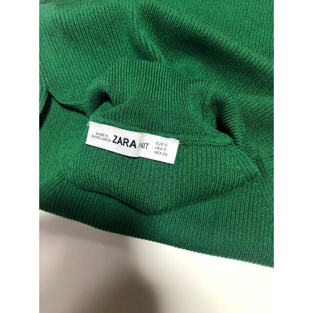 ZARA(ザラ)のZARA ザラ　ボトルネックトップス レディースのトップス(タンクトップ)の商品写真