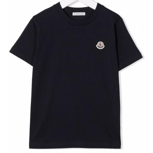 モンクレール　シンプルロゴTシャツ　ネイビー　12レディース