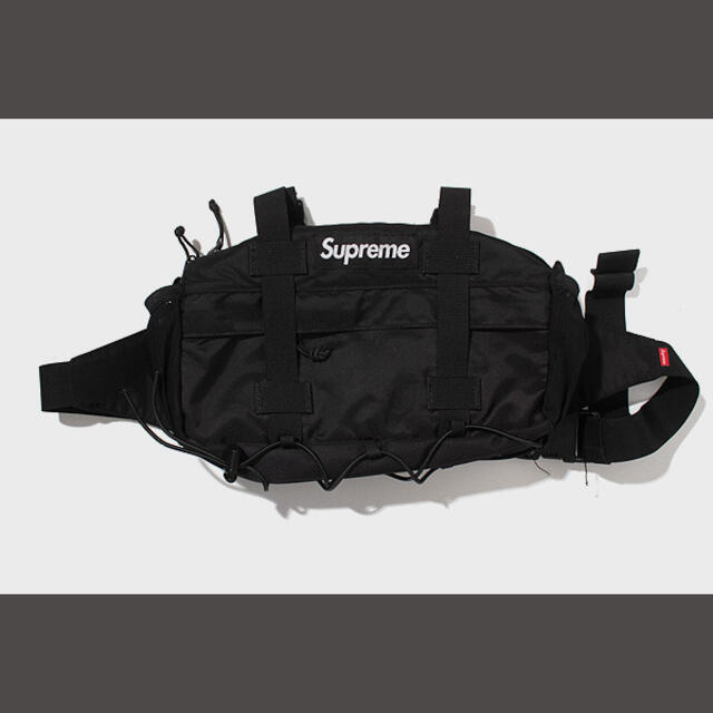 19AW SUPREME シュプリーム Waist Bag Black 黒