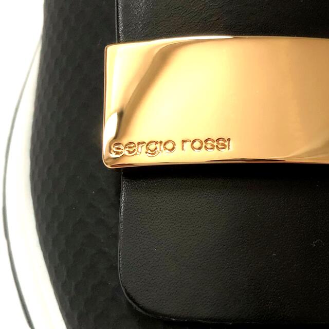 Sergio Rossi(セルジオロッシ)の新品/35 セルジオ ロッシ ブラック sr1 ランニング スニーカー レディースの靴/シューズ(スニーカー)の商品写真