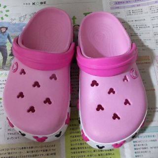 クロックス(crocs)のミッキー　クロックス　J2(サンダル)