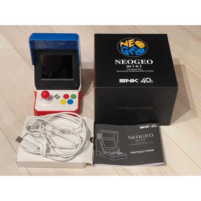 NEOGEO(ネオジオ)のSNK NeoGeo Mini ネオジオミニ エンタメ/ホビーのゲームソフト/ゲーム機本体(携帯用ゲーム機本体)の商品写真