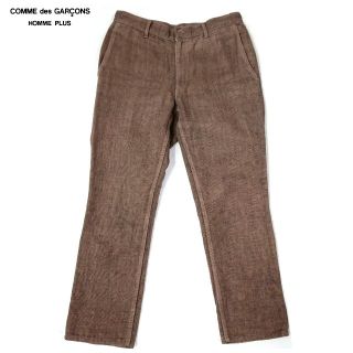 コムデギャルソンオムプリュス(COMME des GARCONS HOMME PLUS)の04SS コムデギャルソンオムプリュス 製品染めコットンリネンツイルデニムパンツ(その他)