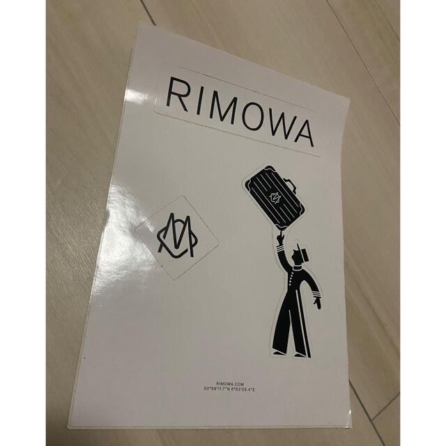 RIMOWA(リモワ)のリモワ　ステッカー メンズのバッグ(トラベルバッグ/スーツケース)の商品写真