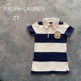 ラルフローレン(Ralph Lauren)のRALPH LAUREN☆80〜90☆ポロシャツ ワンピース(シャツ/カットソー)