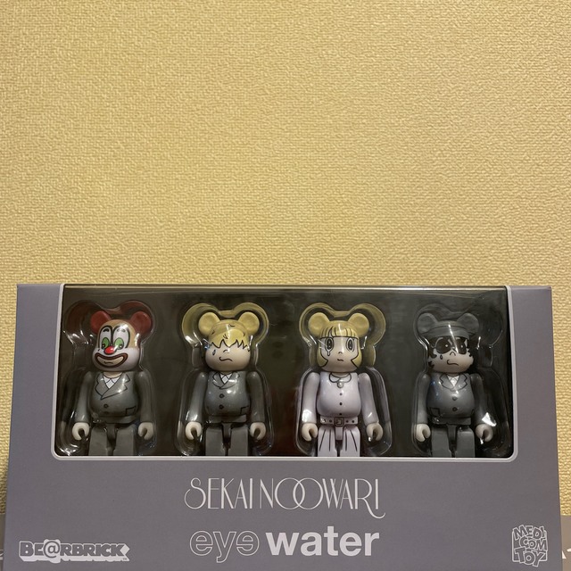 BE@RBRICK(ベアブリック)のBE@RBRICK SEKAI NO OWARI × eyewater 100％ エンタメ/ホビーのフィギュア(その他)の商品写真