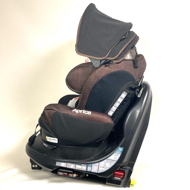 アップリカ aprica フラディアグロウ ISOFIX ブラウンウッド 1