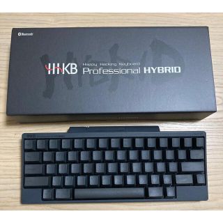 【良品】HHKB Professional HYBRID 英語配列/墨/刻印有り(PC周辺機器)