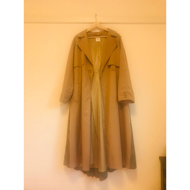Ameri VINTAGE(アメリヴィンテージ) バルーンチェックトレンチコート Ameri VINTAGE(アメリヴィンテージ) バルーンチェックトレンチコート