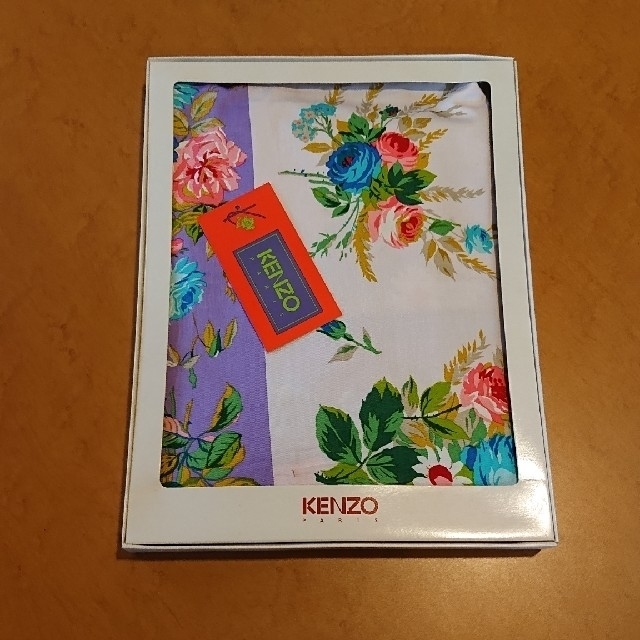 KENZO(ケンゾー)の昭和レトロ＊KENZO エプロン インテリア/住まい/日用品のキッチン/食器(収納/キッチン雑貨)の商品写真