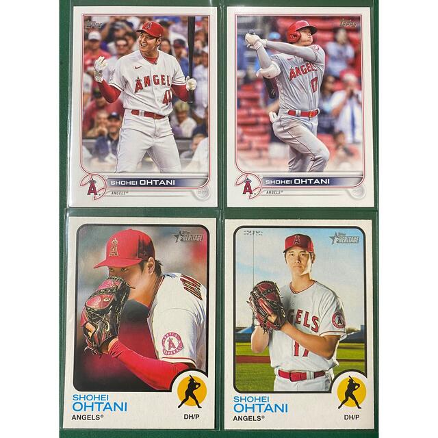 大谷翔平2022Topps Series1 とHERITAGE  SP