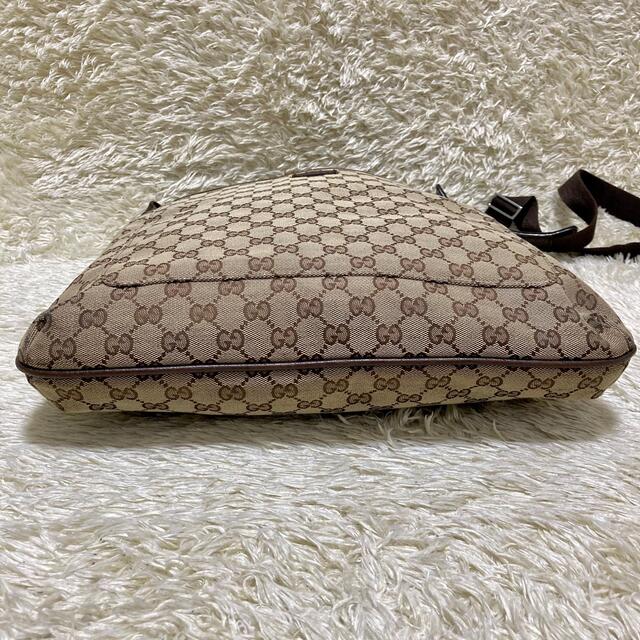 Gucci - 希少✨グッチ 大型ショルダーバッグ GGキャンバス 大容量 斜め ...