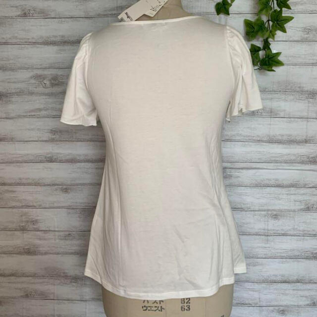 NATURAL BEAUTY BASIC(ナチュラルビューティーベーシック)のナチュラルビューティーベーシック Tシャツ　カットソー　コットンシャツ レディースのトップス(Tシャツ(半袖/袖なし))の商品写真
