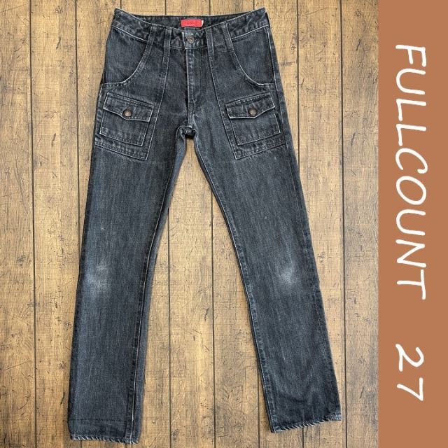 FULLCOUNT(フルカウント)のFULLCOUNT スキニージーンズ ２７／フルカウント、ブッシュパンツ、グレー メンズのパンツ(デニム/ジーンズ)の商品写真