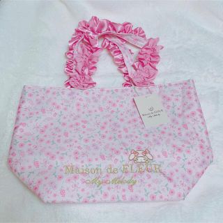 メゾンドフルール(Maison de FLEUR)のMaison de FLEUR マイメロディコラボ ミニトートバッグ(トートバッグ)