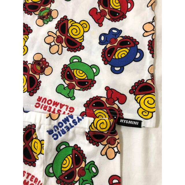 HYSTERIC MINI(ヒステリックミニ)のヒスミニ　セットアップ　90.105 キッズ/ベビー/マタニティのキッズ服女の子用(90cm~)(Tシャツ/カットソー)の商品写真