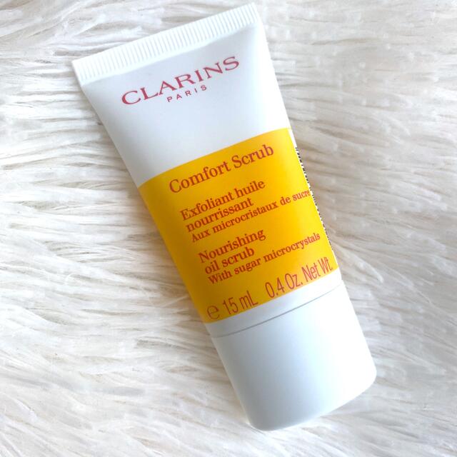 CLARINS(クラランス)のクラランス　コンフォートオイルスクラブ スクラブ洗顔料 15ml  新品未開封 コスメ/美容のスキンケア/基礎化粧品(洗顔料)の商品写真