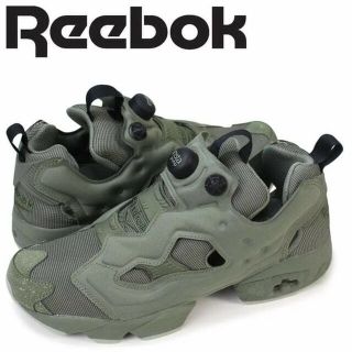 リーボック(Reebok)のポンプフューリー  ハンターグリーン(スニーカー)