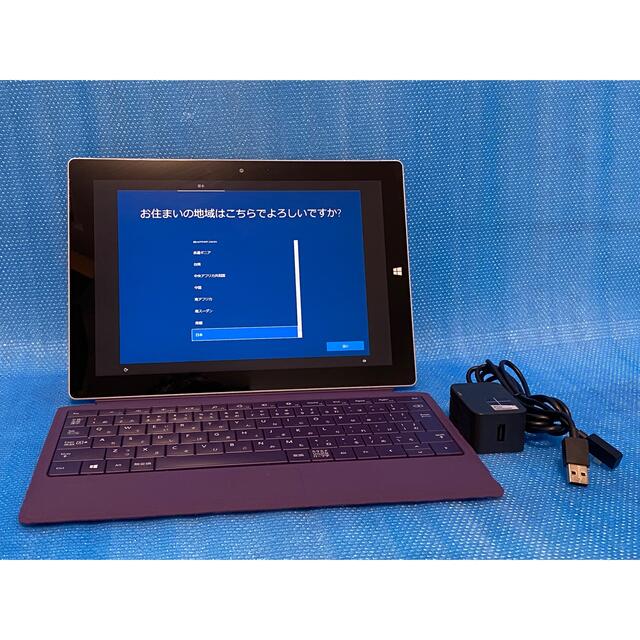 Surface3 Model1657 128G キーボード付 Win10 LTE