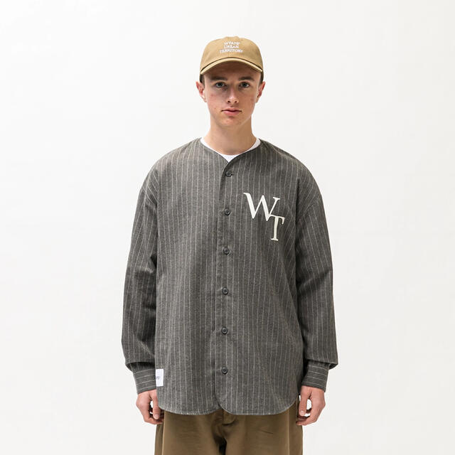 W)taps(ダブルタップス)のWTAPS LEAGUE LS COTTON. FLANNEL. STRIPE メンズのトップス(シャツ)の商品写真