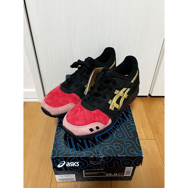 asics(アシックス)のRONNIE FIEGxASICS GELLYTE3TOKYOTRIO 25cm メンズの靴/シューズ(スニーカー)の商品写真