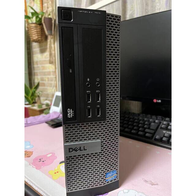 DELL(デル)のDELL OPTIPLEX 7010/Core i5/メモリ8G/SSD128 スマホ/家電/カメラのPC/タブレット(デスクトップ型PC)の商品写真