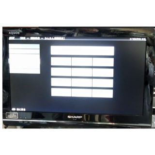 シャープ(SHARP)の購入者指定　中古　シャープ　アクオス　19TV　送込(テレビ)