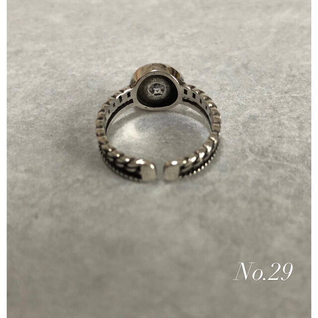 【期間限定】　クロック　リング　指輪　フリーサイズ　シンプル　小物　レディース レディースのアクセサリー(リング(指輪))の商品写真