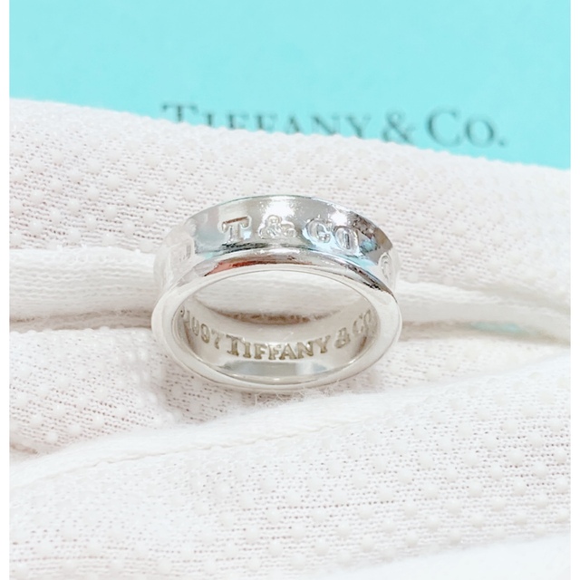 Tiffany & Co.(ティファニー)のティファニー　ナロー　リング　シルバー925  9〜10号の間　袋付き♡ レディースのアクセサリー(リング(指輪))の商品写真