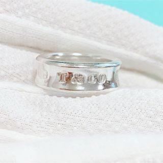 ティファニー(Tiffany & Co.)のティファニー　ナロー　リング　シルバー925  9〜10号の間　袋付き♡(リング(指輪))