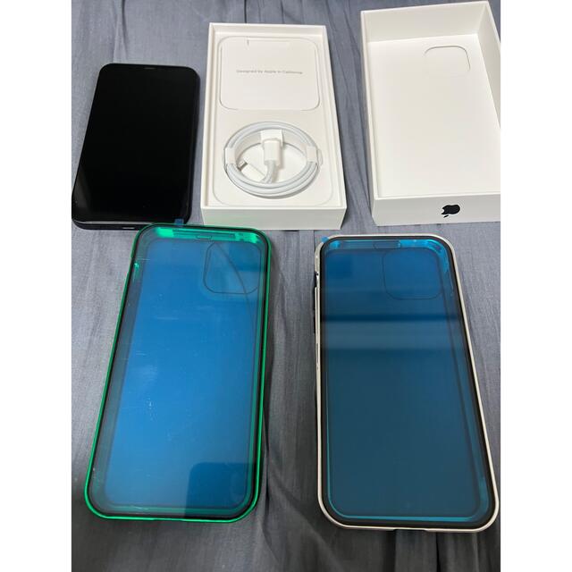 【美品】iPhone12 黒 128GB、おまけ付き