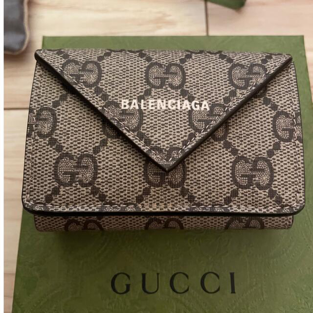 Gucci(グッチ)のGUCCI × BALENCIAGA 限定コラボ ミニウォレット ミニ財布 レディースのファッション小物(財布)の商品写真