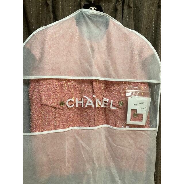 CHANEL - CHANEL シャネル CCロゴ ツイード ジャケット ベストの通販