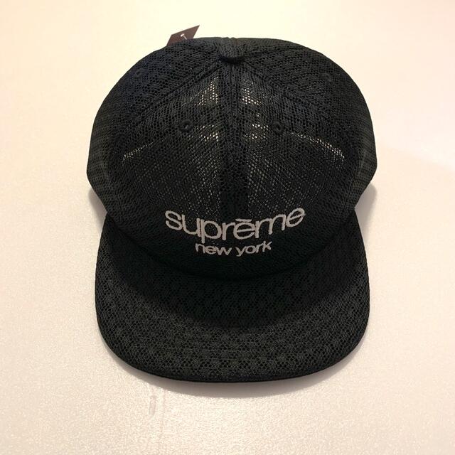 キャップsupreme classic logo air mesh 6-panel