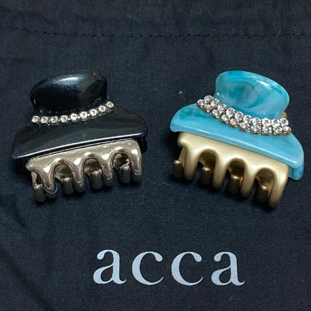 acca(アッカ)のacca アッカ　クリップ　セット　限定　ダブルコラーナ　クイーン　バレッタ  レディースのヘアアクセサリー(バレッタ/ヘアクリップ)の商品写真