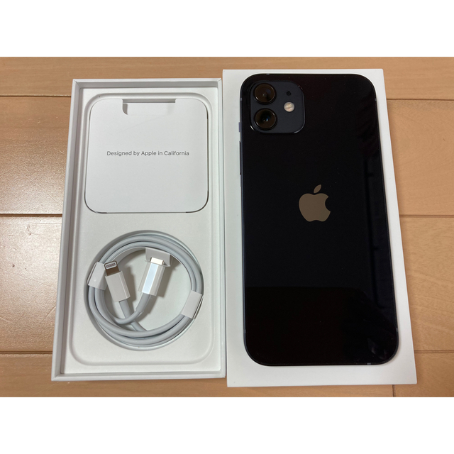 iPhone - アップル iPhone12 64GB ブラック docomoの通販 by 0323's shop｜アイフォーンならラクマ