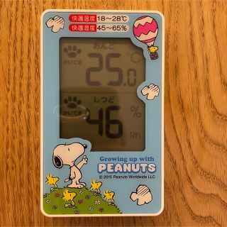 スヌーピー(SNOOPY)のベルコット　PEANUT スヌーピー　デジタル温湿度計(その他)