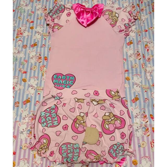 EARTHMAGIC(アースマジック)のアースマジック セットアップ キッズ/ベビー/マタニティのキッズ服女の子用(90cm~)(ワンピース)の商品写真