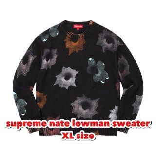 新品 Supreme Nate lowman knit  XL