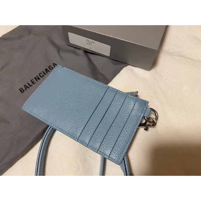 BALENCIAGA コイン&カードケース  ネックストラップ付き