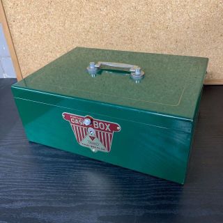 レトロ TOHO CASH BOX キャッシュボックス 手提げ金庫