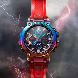 ジーショック(G-SHOCK)の＊G-SHOCK＊MTG-B1000VL-4AJR 火山雷(腕時計(アナログ))