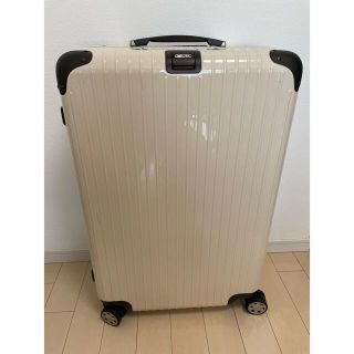 リモワ(RIMOWA)のリモワ RIMOWA LIMBO リンボ E-Tag 87L クリームホワイト(旅行用品)