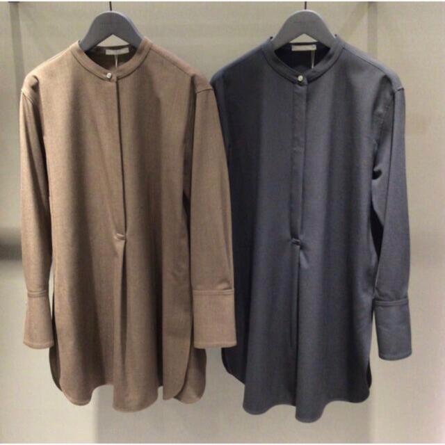 Theory luxe 21ss チュニックブラウスシャツ/ブラウス(長袖/七分