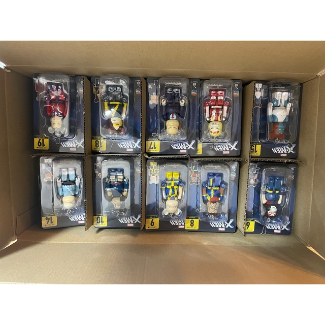 MEDICOM TOY(メディコムトイ)のMARVEL 『X-MEN』BE@RBRICK Happyくじ　1ロット エンタメ/ホビーのフィギュア(アメコミ)の商品写真