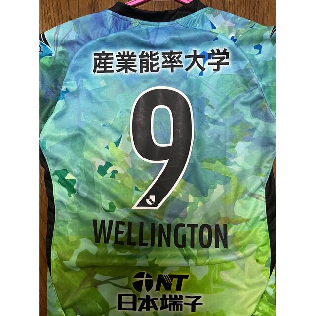 PENALTY(ペナルティ)の湘南ベルマーレ 2021年七夕ユニフォーム　#9WELLINGTON スポーツ/アウトドアのサッカー/フットサル(ウェア)の商品写真