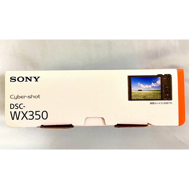 SONY(ソニー)の（専用）SONY Cyber-Shot WX DSC-WX350(B)保証書付き スマホ/家電/カメラのカメラ(コンパクトデジタルカメラ)の商品写真